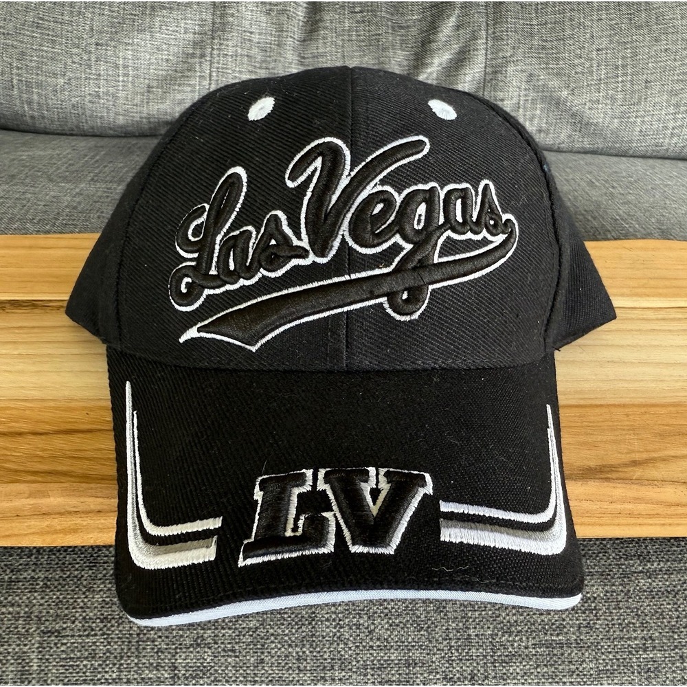 Las Vegas Cap, Black, Adjustable
